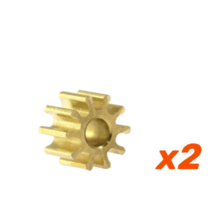 Pinon 10d Laton 55mm Para Eje De 2mm